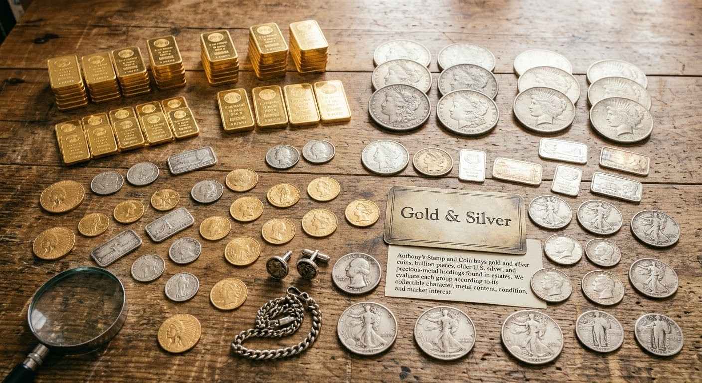 Certified PCGS and NGC coins displayed in their holders